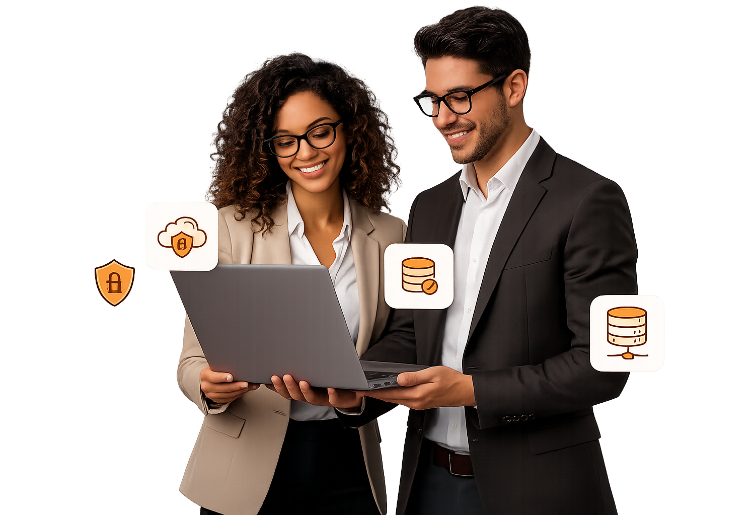 Equipo de Stratēgika analizando datos e inteligencia artificial en un portátil
